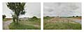 7th Street, Centrahoma, Oklahoma.  180&deg; Diptych.  Keystone XL Pipeline construction corridor.  Google Street View 2013.
