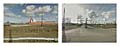South 8th Street.  Port Arthur, Texas.  180� Diptych.  Keystone XL Pipeline terminus.  Google Street View 2013.