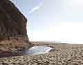 Santa Maria Creek and Beach. Point Reyes National Seashore. California.