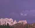 Sunset. Yosemite National Park.  California.