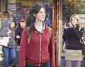 The red sweatshirt.